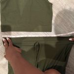 Olive Green Women's Shorts Set (3 piece) Size M Photo 4