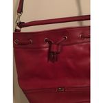 Tommy Hilfiger Women's Crossbody Shoulder Handbag Tote Purse Red Photo 1