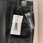 Simple Society Black carpenter Jeans with White Stitching 11/30 Photo 2