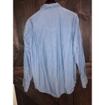 Wrangler  Denim Pearl Snap Button Up Long Sleeve Shirt 2XL Western Light Wash XXL Photo 5
