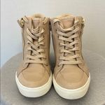 ALDO Nude High-Top Wedge Sneakers – Women’s Size 6 (D7)!! Photo 1