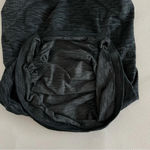 Athleta Fastest Track Size XS Black Space Dye Ruched Muscle Tank Seamless Top Photo 6