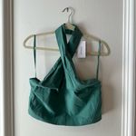Derek Lam  10 Crosby Chaya Crop Top - Green, Size 16 NWT Photo 3
