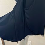 Babaton  (Aritzia) Wallace Navy Short Sleeve Wrap Dress, Size XS Photo 8