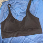 Jockey black Ribbed Bralette Size XL Photo 0
