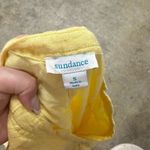 Sundance Women's Yellow La Belle Lune Dress Linen Gauze Boho with Pockets Photo 2