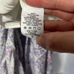 Storia  tiered Floral purple adjustable strap maxi dress size small Photo 8