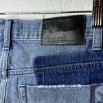 One Teaspoon ONE X  High Waist Bandits Denim Shorts Photo 4