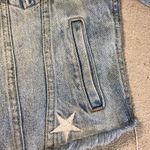 Pistola  Women Denim Cropped Jacket Sm Brando Star Cut-Off Denim Jacket in Zodiac Photo 6