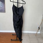 House Of CB HOUSE‎ OF CB 'Reva' Black Satin Balcony Corset Dress /Size S NWOT Photo 12