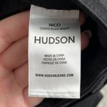 Hudson Jeans Hudson Nico Coated Skinny Jeans Womens 25 Black Mid Rise Ankle Slit Western Chic Photo 6