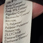 Spanx Womens Clean Black Ankle Skinny Jeans Large Photo 3