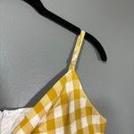 Forever 21 NWT Women's Yellow Gingham Sundress - Size Large - Summer Cottage Photo 1