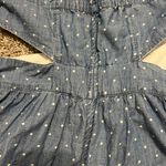 Abercrombie & Fitch Denim Polkadot Dress Photo 3