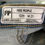 Free People  Destroyed Reagan Button Front Jeans Photo 5