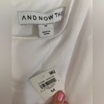 And Now This White Dress, Size M, NWT!, Vacation, Cruise, Beach, Casual Size M Photo 4