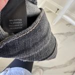 White House | Black Market  Black Cropped Cuffed Jeans with Studded Accents Size 10 Photo 13