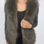 Jack by BB Dakota  faux fur side pockets vest, size small Photo 0