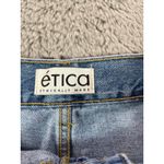 Anthropologie Ética Marley Ultra High Rise Baggy‎ Wide Leg Jeans 29 Denim School Blue Photo 3