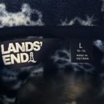 Lands' End  Snowflake Fleece L Photo 3