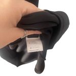 Dazy Womens Size Small Black Velvet V Neck Vampire Witchy Grunge Midi Slip Dress Photo 2