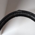 BCBG Paris Black Studded Tote Bag Boho Purse Edgy Gold Photo 11