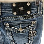 Miss Me Womens Jeans JE5014B40X Boot Cut Embellished Embroidered Flap Pockets 29 Photo 4