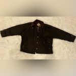 Free People New We The Free Cori Waxed Zip Front Wax Long Oversized Chore Jacket Photo 6