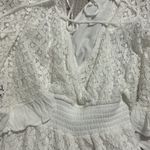 Japer white romper/dress size small Photo 8