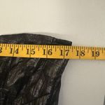 Mink Pink Dress Womens Large Black Silver Grid Iron Sweetheart Strapless Party Photo 9