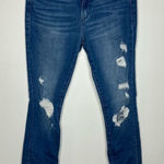 Abercrombie & Fitch  Harper low rise ankle jeans‎ distressed size 26/2R Photo 0