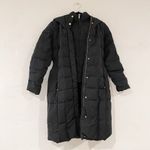 Cole Haan Cole Taffeta Down Winter Snow Coat with Vest and Hood in Black Medium Photo 1