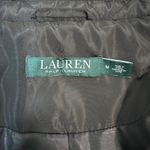 Lauren Ralph Lauren Quilted Jacket | Black | Faux Leather Trim | Snap | Size M Size M Photo 2