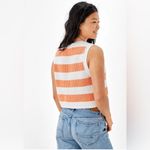 American Eagle AE Striped Sweater Tank Top XS Photo 1