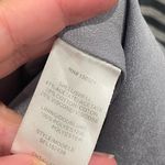 H by Halston Halston Grey Stripe Ruffle‎ Dress Size 6 Photo 5