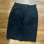 Forenza Black Leather Skirt  Photo 2