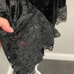 Shar Aide Nites Black Velvet Whimsigoth Goth Dark womens top size 16W Plus Y2K Photo 1