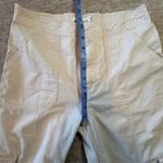 Abercrombie & Fitch Y2K Beige Cotton Womens Cargo Pants Utility Trousers 26x27 Photo 8