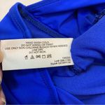 Liz Claiborne VTG Blue Ruched One Piece Swim Suite size 10 Photo 7