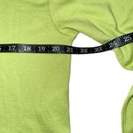 NWT Aritzia Sunday Best Baby Waffle Long Sleeve Crop Top SMALL in Okra Green Photo 5