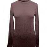 Athleta Women's Purple Long Sleeve Flurry Blizzard Gradient Turtleneck Size S Photo 4
