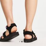 ASOS sporty flat sandals with beads Photo 8
