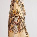 Free People x Spell Hibiscus Lane Maxi Kimono Orange Size undefined Photo 0