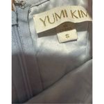 Yumi Kim Save The Date Floral Lace High Neck Dress in Baby Blue Sz Small Photo 2