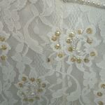Ivory Beaded Wedding Dress Size 16 Photo 13