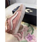 Vans Old Skool Low Top Skate Shoes Pink Suede Canvas Women's Size 8 Casual Photo 1
