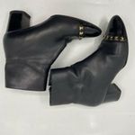 Salvatore Ferragamo Msrp$730 Booties W/ Gold signa Photo 6