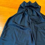 Bishop and Young  Women's Satin Tie Neck Halter Blouse Top Size L Photo 10