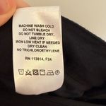 Billy Reid  Women's Sz 6 Black Cotton Twill Wide Leg Pants Minimalist Capsule Photo 9