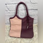 Calvin Klein Calvin Klein Gabrianna Novelty Slim Side Zip Tote bag rose smoke eggplant color Photo 2